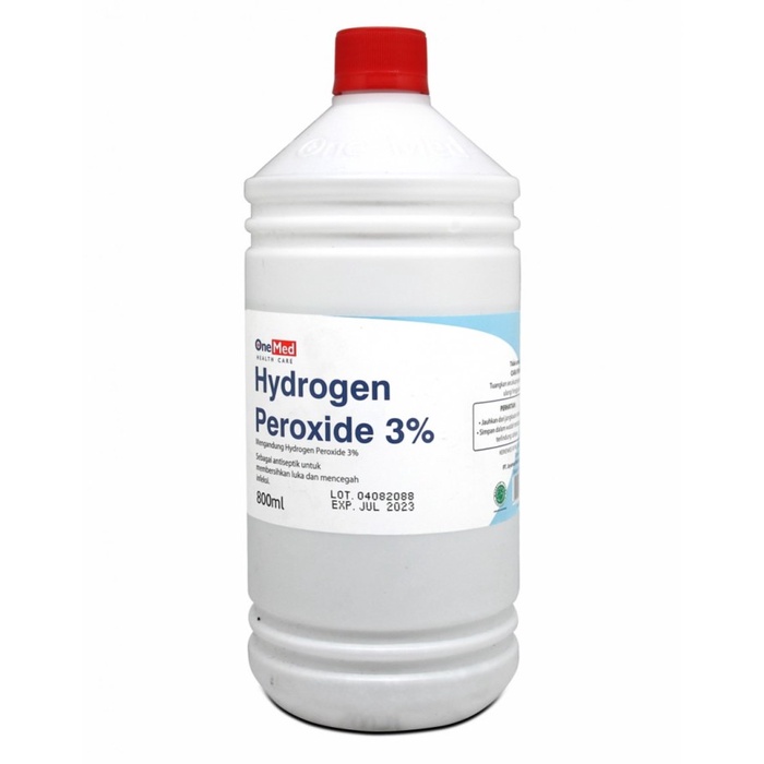 H2O2 3% 800ml OneMed Hidrogen