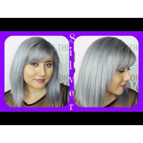 Fanci Full Temporary Hair Color Rinse Rambut Ashy Silver Granny Platinum