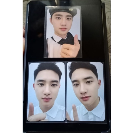photocard kyungsoo tempo / photocard kyungsoo welkit 2019 / photocatd d.o baret