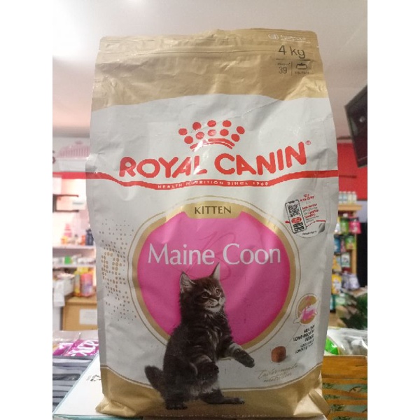 Royal Canin Maine Coon Kitten 4kg Makanan Kucing /Cat Food