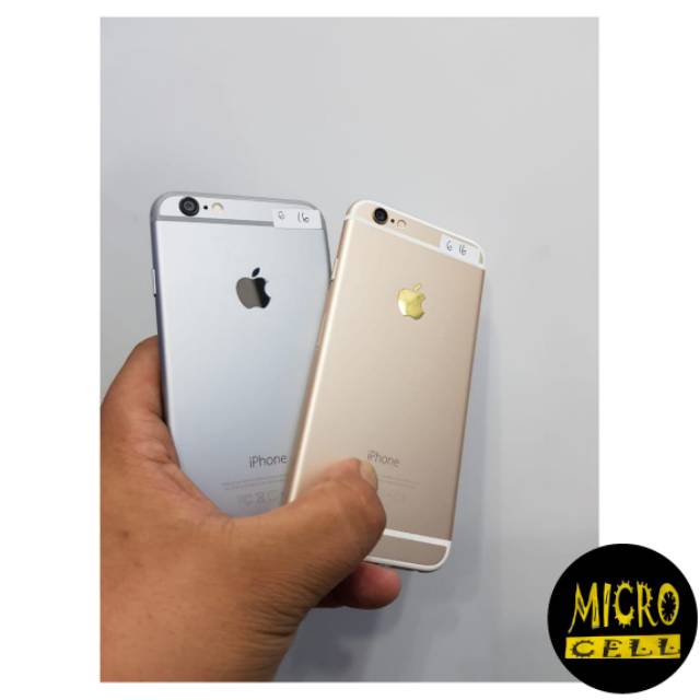 Apple Iphone 6 128gb 64gb 32gb 16g Second Ex Internasional Shopee Indonesia
