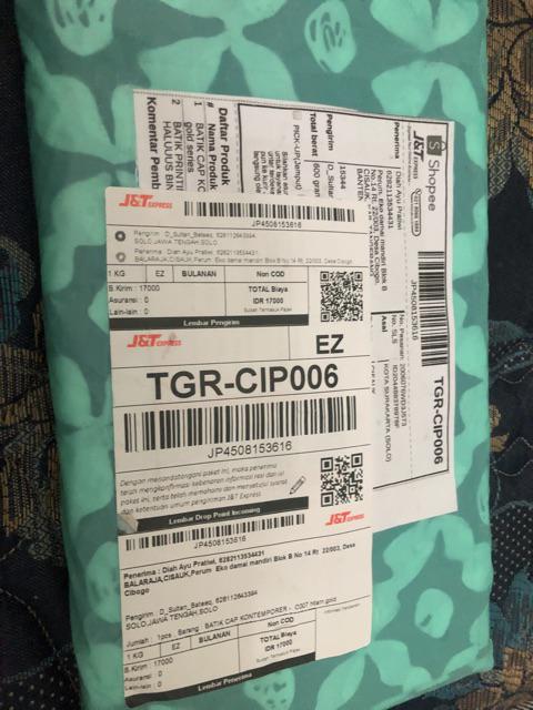 Batik Printing Motif 3 Negeri - Haluuus Bingiiitt