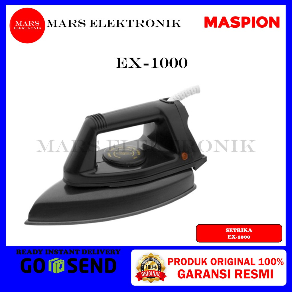 Jual Setrika Maspion Ex 1000 Ex 1000 Maspion Setrika Setrika Murah Ex 1000 Shopee Indonesia