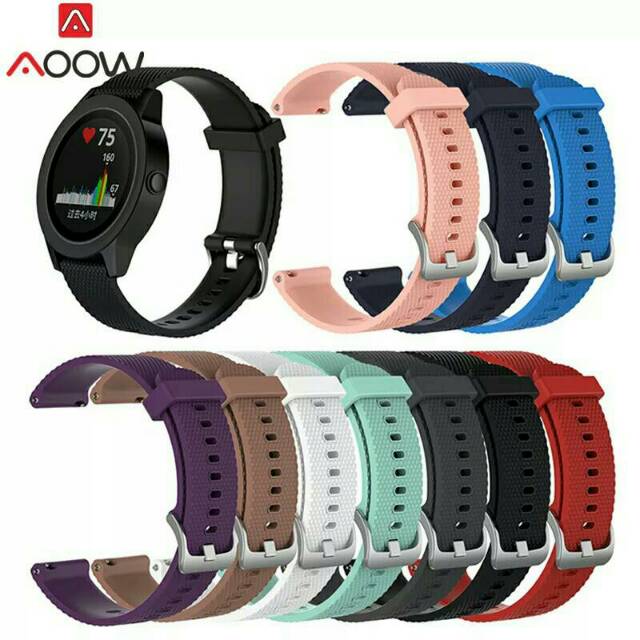 Samsung Galaxy Gear S2 Classic Sport Sillicone Strap Tali Jam