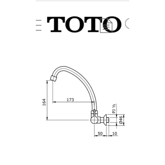 kran air sink toto TX609K ORIGINAL TOTO TX 609 K