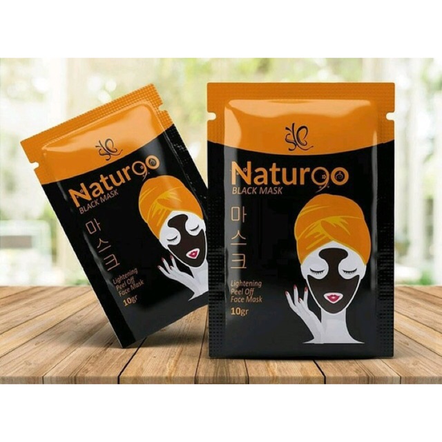 HANASUI NATURGO MASKER HITAM BPOM - BLACK MASKER MASKER HANASUI