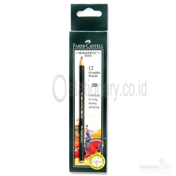 

Pensil Faber Castell 9000 2B