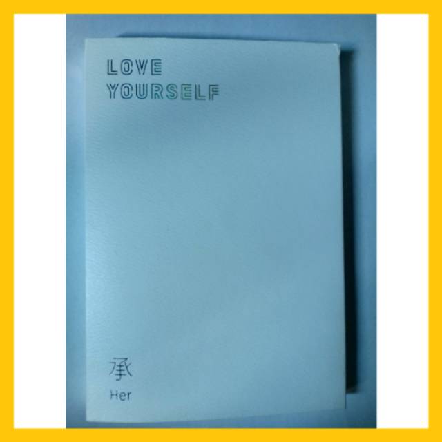 [ PRELOVED/BEKAS/UNSEALED]
ALBUM BTS LOVE YOURSELF L.Version