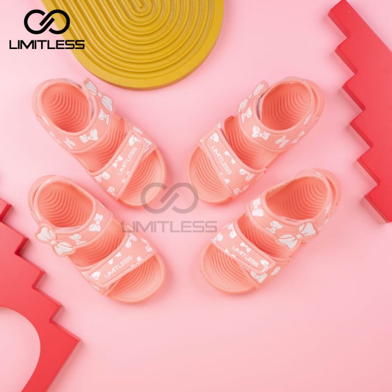 Sandal Anak Perempuan Kupu Kupu Tali Belakang Sepatu Sandal Anak Cewek