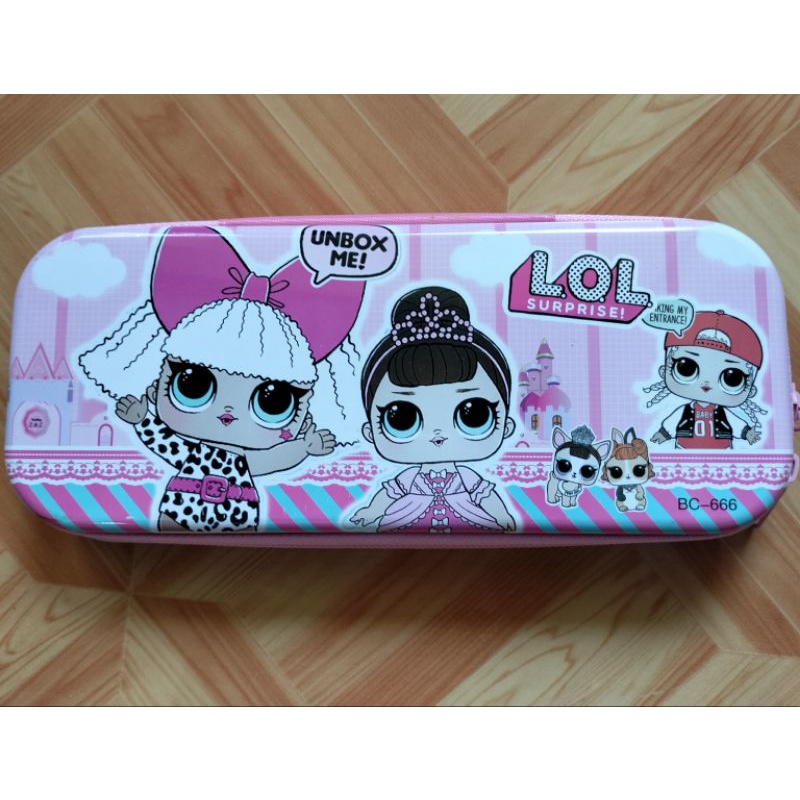 PENCIL CASE KARAKTER / Tempat Pensil  ( Resleting )