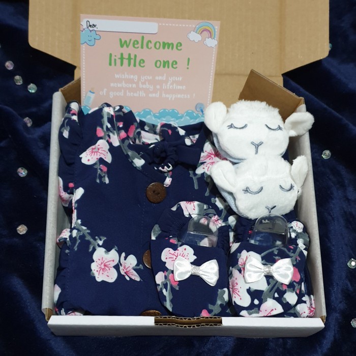 

Parcel hampers bayi perempuan jumper set - Kado bayi - Biru - BARU