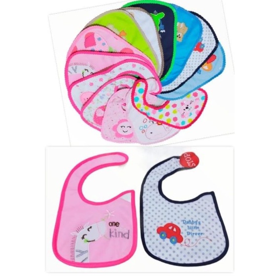 Bib Celemek Bayi Carter Impor Waterproof Slabber Carter's Tatakan iler &amp; Makan