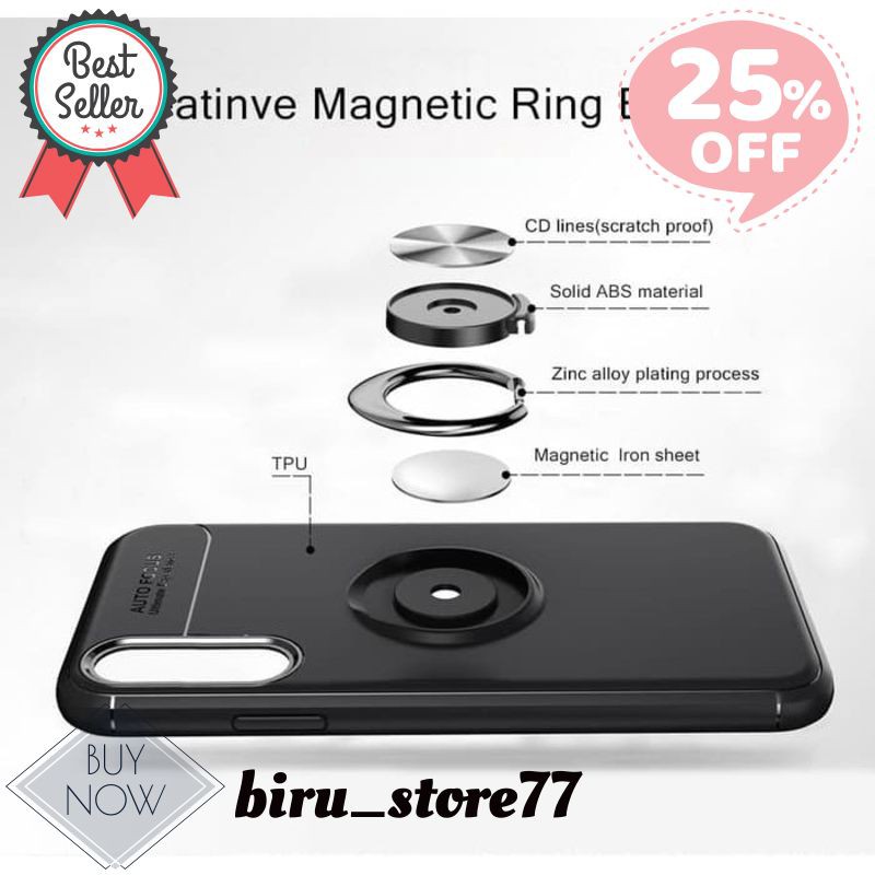 Case Xiaomi Mi 9 Autofocus Invisible Iring Soft Case