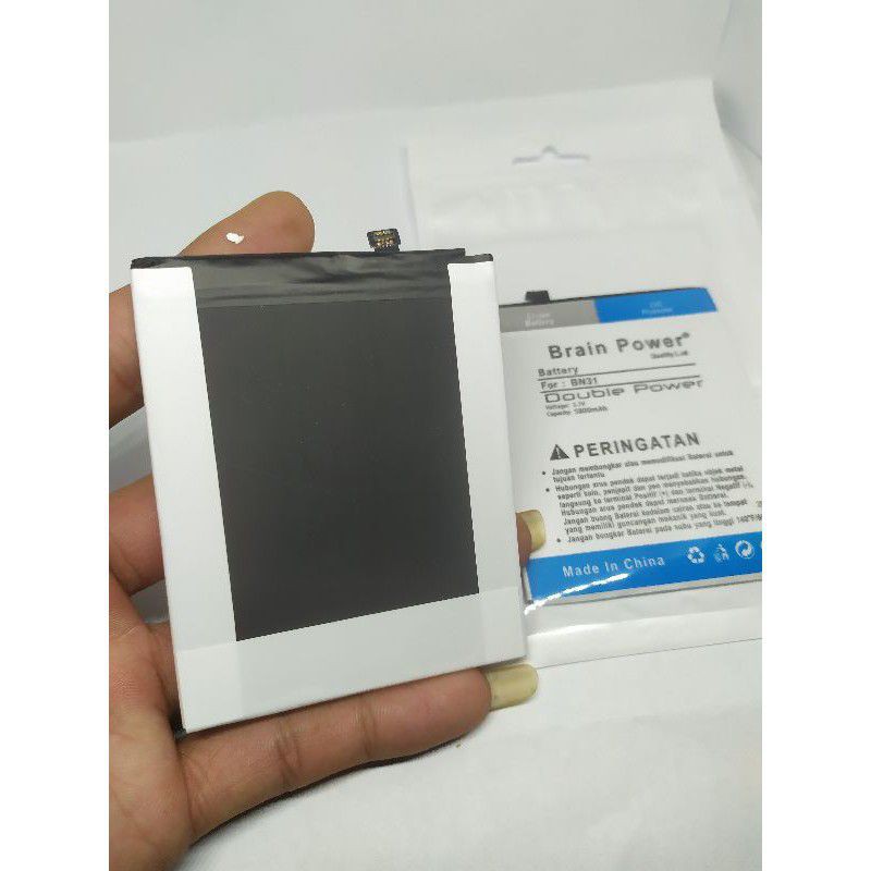 DOUBLE POWER - BATERAI BATRE XIAOMI REDMI NOTE 5A PRIME / Y1 LITE BN31 BRAIN POWER