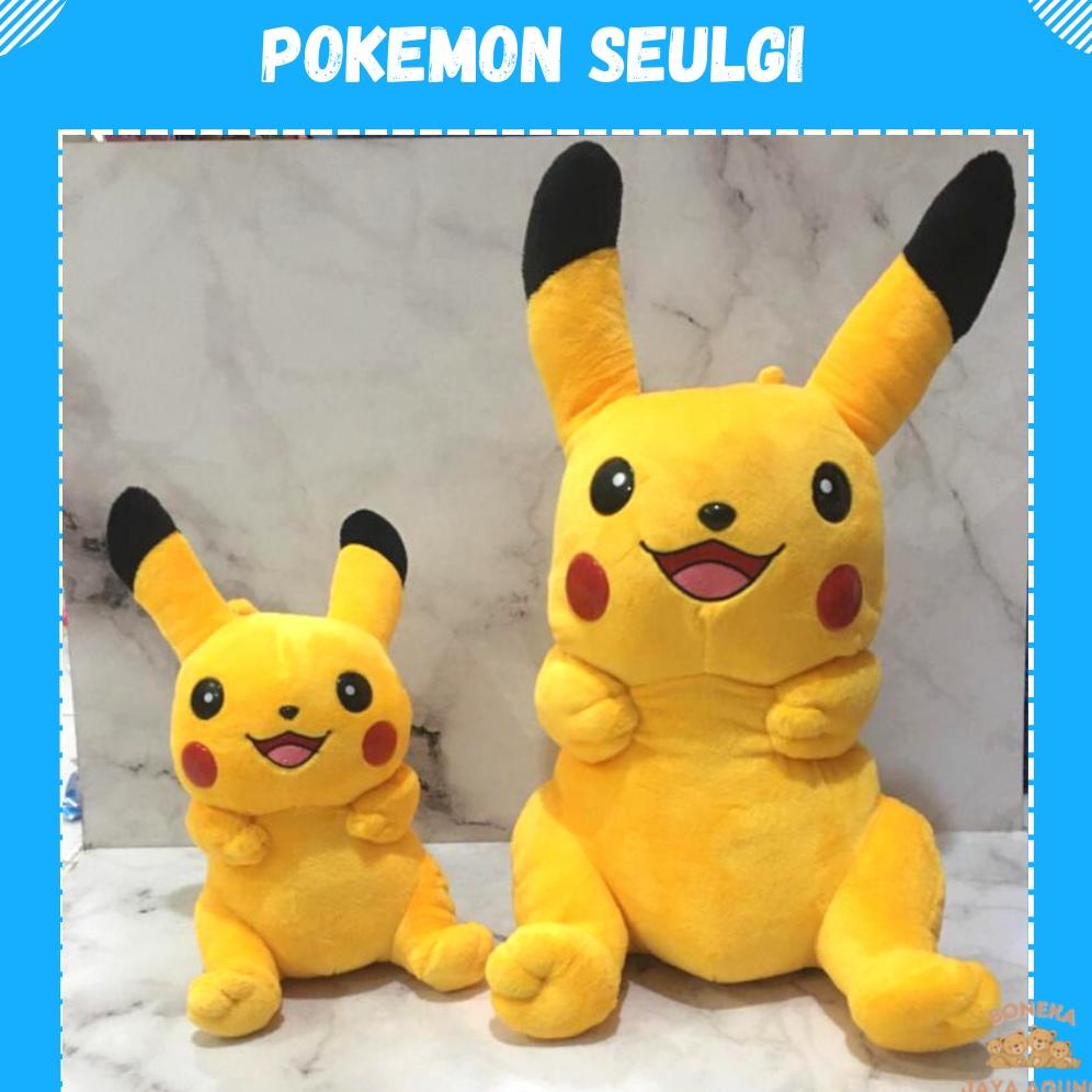BONEKA POKEMON JUMBO BONEKA POKEMON SEULGI BONEKA POKEMON PIKACHU BONEKA PIKACHU JUMBO BONEKA POKEMO