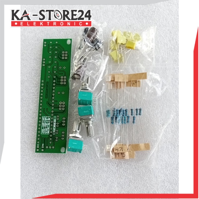 DIY Stereo Tone Control 2 Trasistor