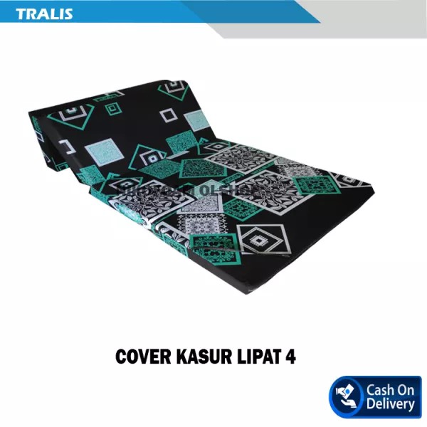 Sarung kasur busa Lipat No 1, 2 , 3 , 4, Single tebal 10 cm