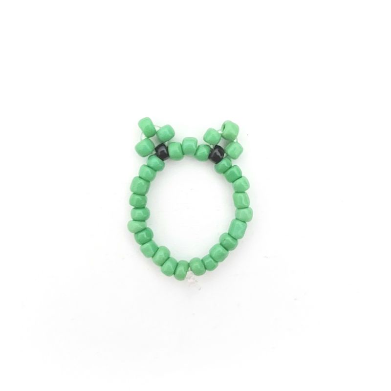 cincin manik-manik | cincin manik | beads ring | cincin manik lucu | cincin manik korea