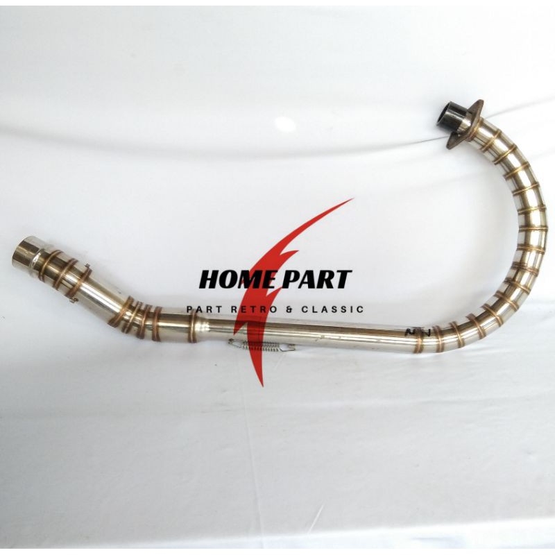 LEHER KNALPOT CACING STANLYS MODEL C PNP CB GL MP TIGER