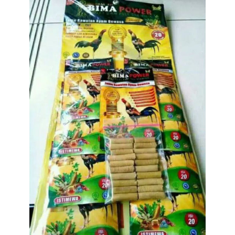 (Jamu Ayam Aduan)Bima Power SN jamu ayam aduan masuk rawatan