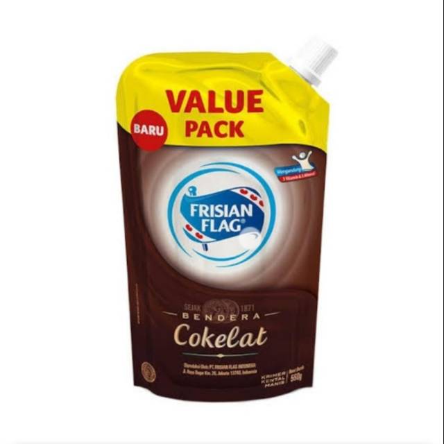 

Susu kental manis frisian flag rasa coklat/vanila