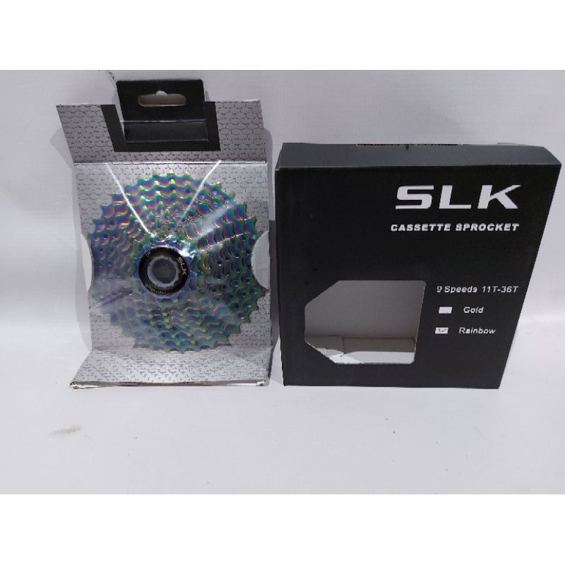 SPROCKET 9 SPEED 11-36T RAINBOW