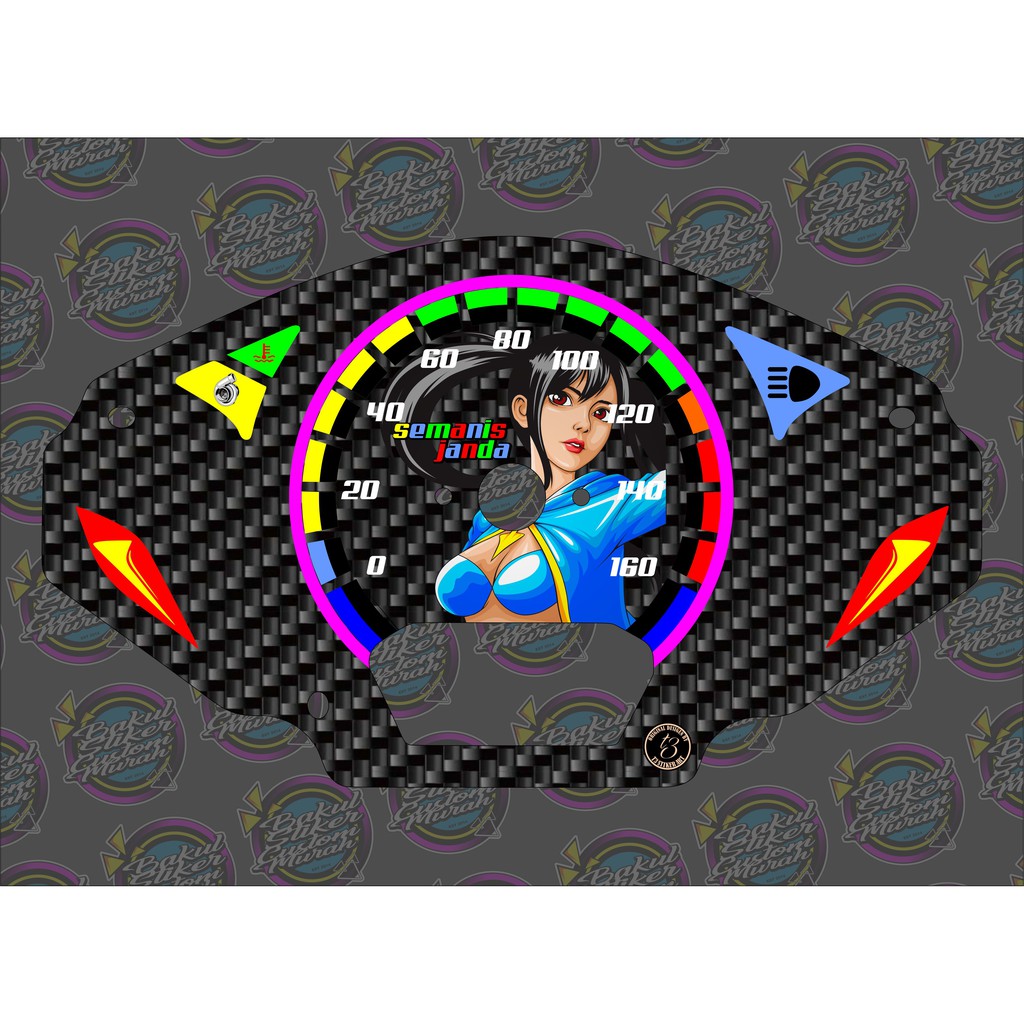 speedometer custom vario 125 old