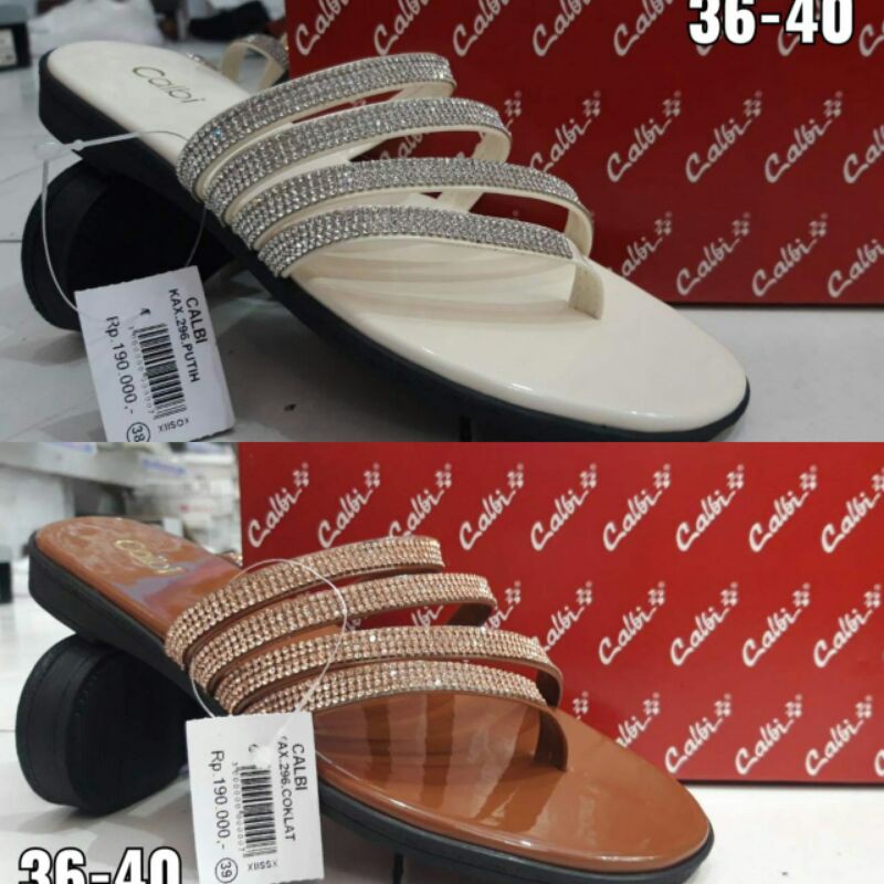 sandal Calbi model baru/sandal Calbi ORI/sandal Calbi teplek