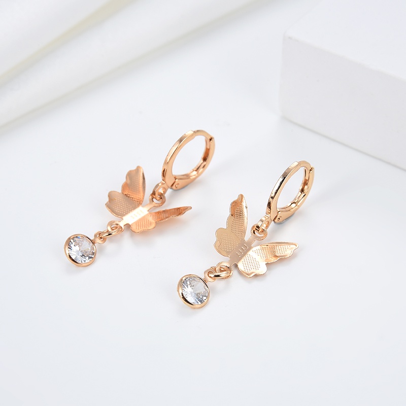 anting titanium wanita emas muda anti karat dewasa tusuk korea asli panjang dan luntur korea style selamanya dewasa 29e