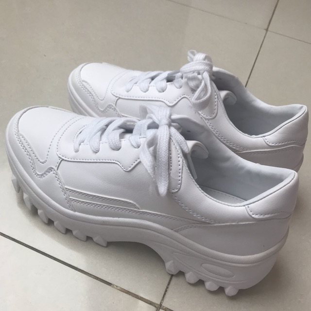 bershka platform sneakers