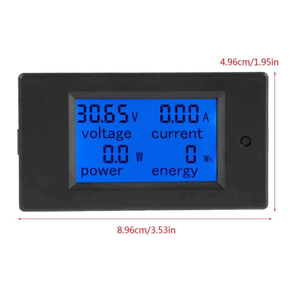 Voltmeter Ammeter Wattmeter Engergymeter DC 100V 100A with Shunt