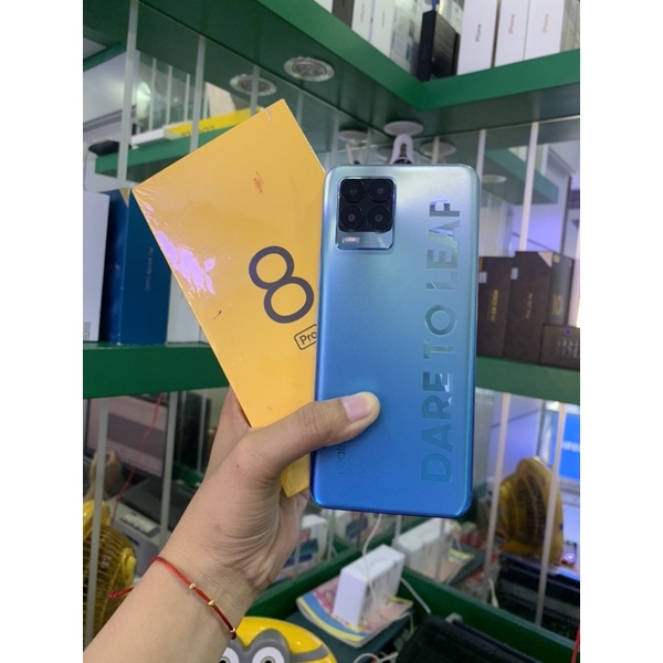 Realme 8Pro ram 8/128gb Bekas Pakai Second Normal Fullset Original Resmi