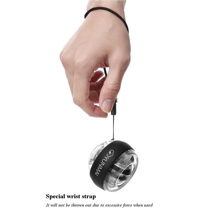 Yunmai Powerball Gyro Spinner Wrist Ball Exercise Fidget Toys - Self Defense Wrist Ball