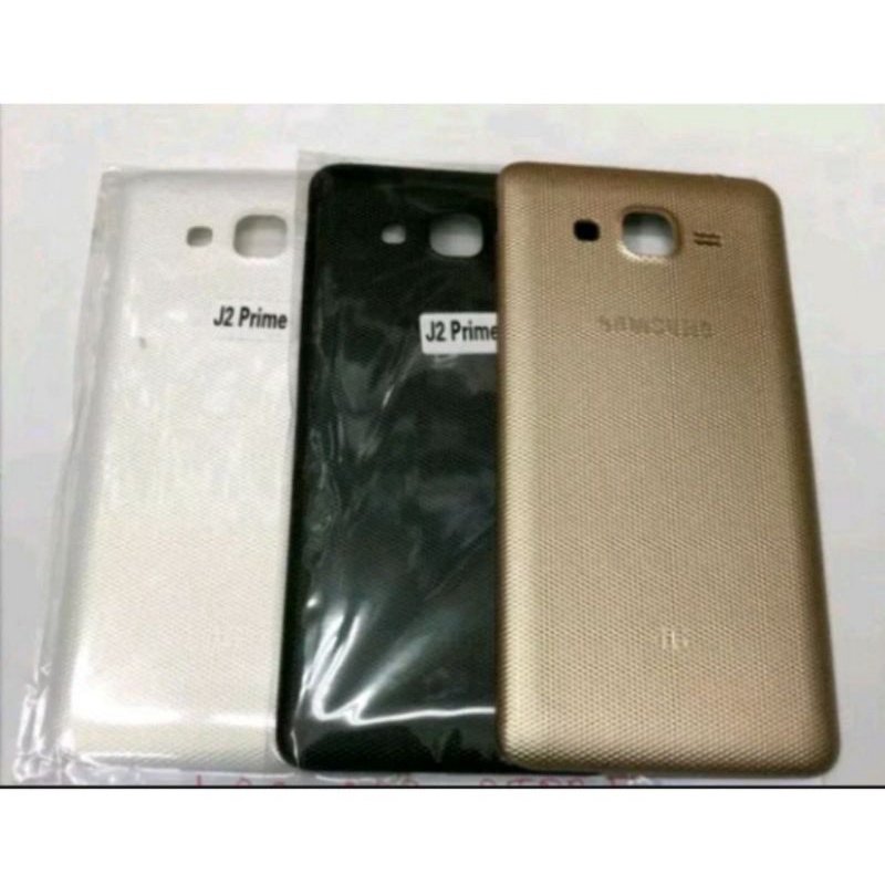 BACKCASE SAMSUNG GALAXY J2 PRIME / BLACK BACKDOOR TUTUP BELAKANG BATERAI