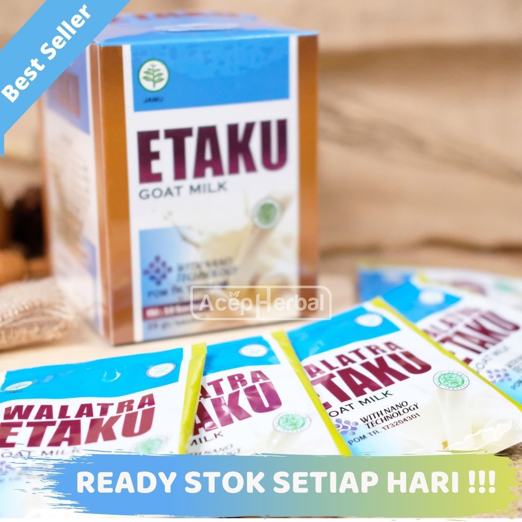 

Susu Kambing Etaku Asli Original Isi 10 Sachet - Jakarta Pusat / Bisa COD - Susu Kambing + Albumin