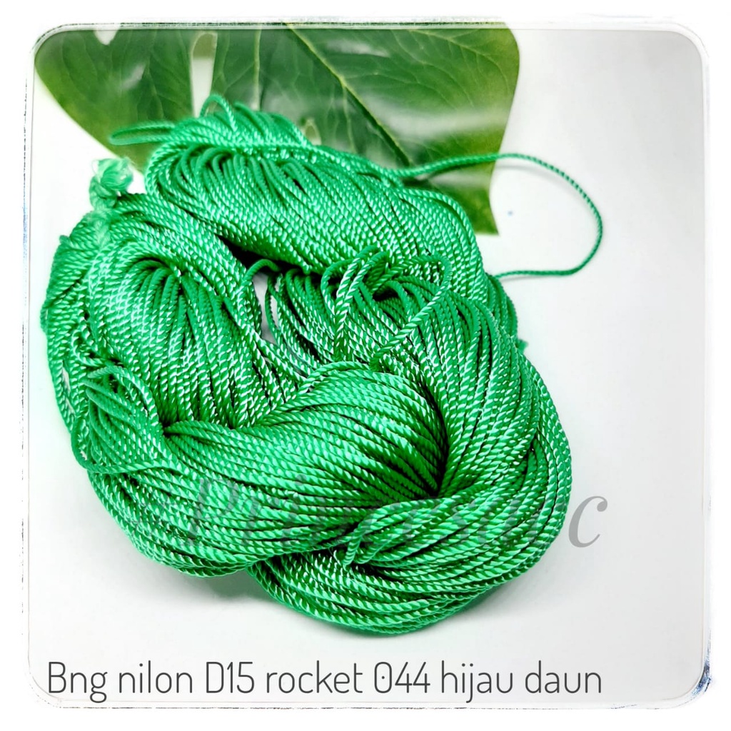 Benang Nilon Hitam - Tali Hang Tag /benang sol/bng nilon d15 rocket