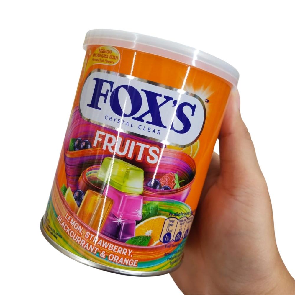 

Permen FOX Kaleng klasik candy Fruits / Fruity Mints / Berries 180g