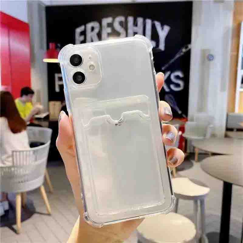 IPHONE Casing Shockproof Kompatibel Untuk Iphone14 13 12 11 Pro Max Casing XS XR X8 7 6 6s Plus Cover Hp Transparan Mini Cell