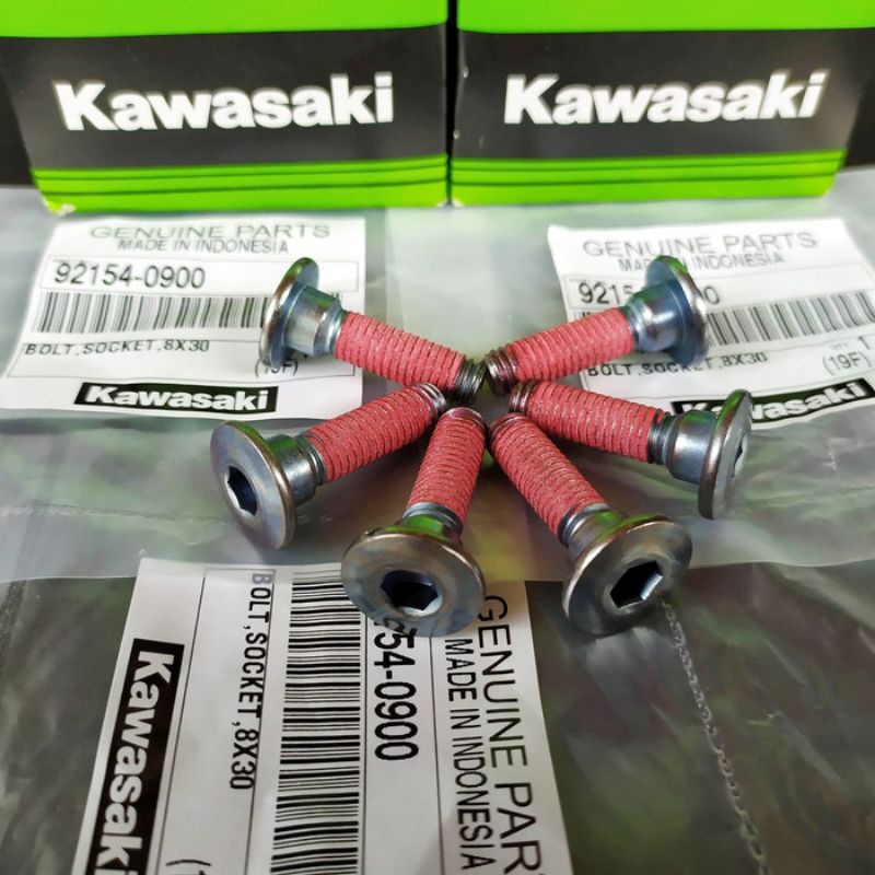 Jual BAUT PIRINGAN CAKRAM. DEPAN ATAU BELAKANG NINJA R SS RR ORIGINAL