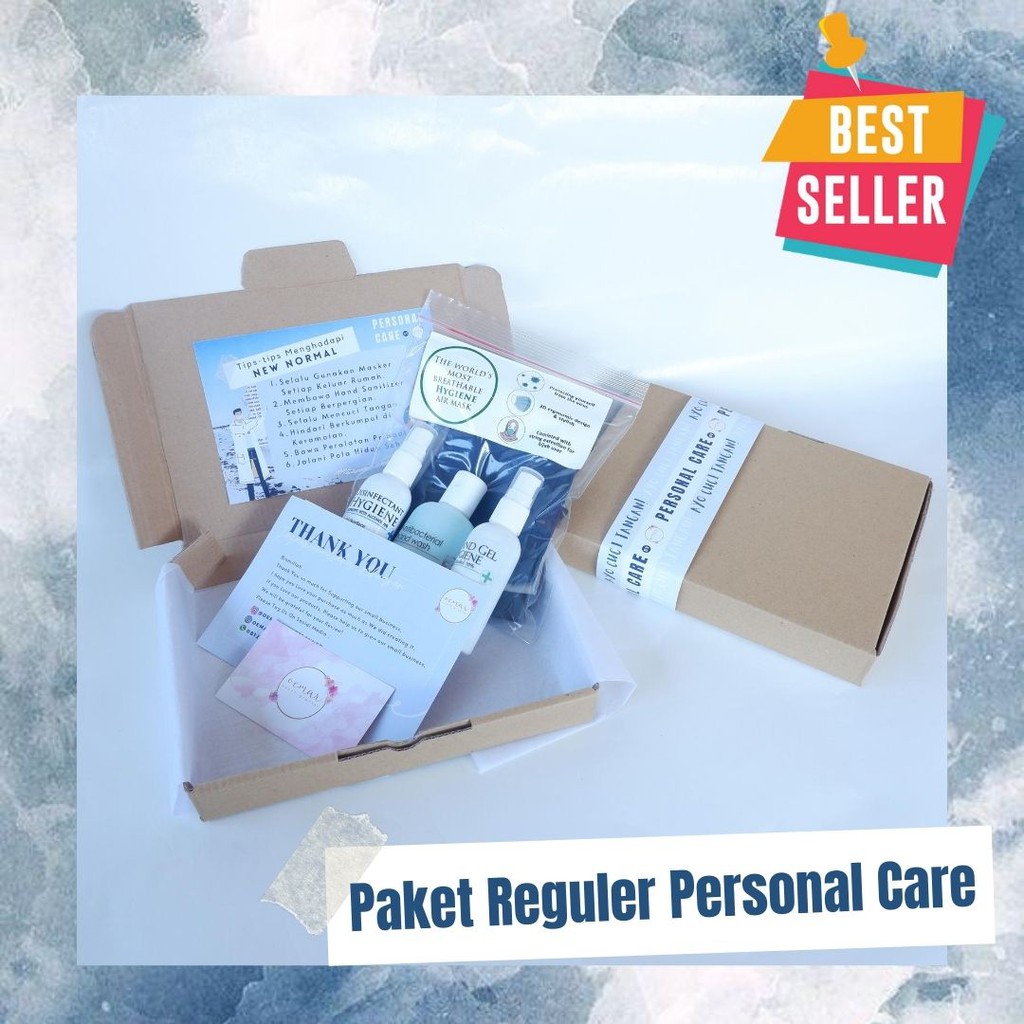 

HAMPERS REGULER PERSONAL CARE / NEW NORMAL KIT / GIFT / SOUVENIR / PACKAGE / HAMPERS IDUL ADHA