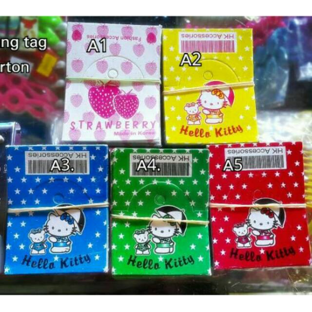 

Hang tag karton