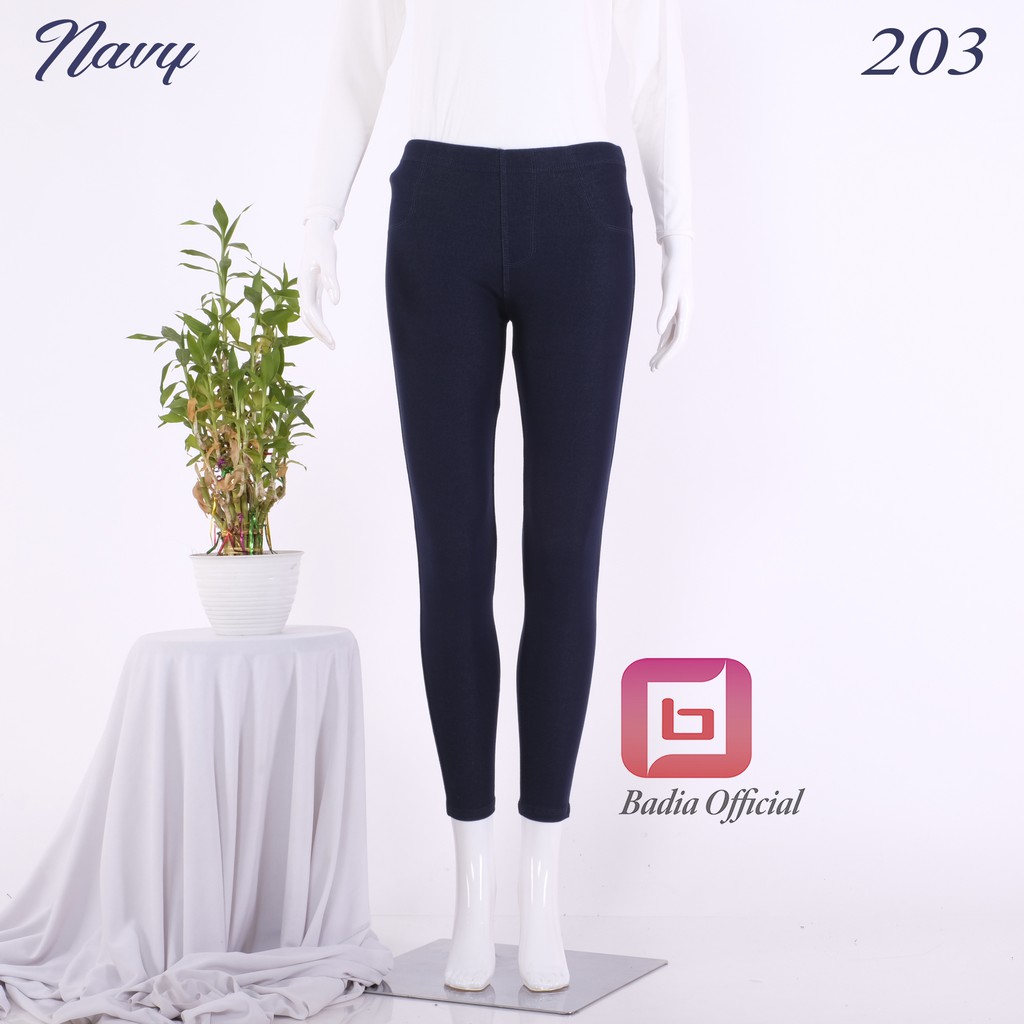 celana legging jeans stretch lejing jumbo wanita premium