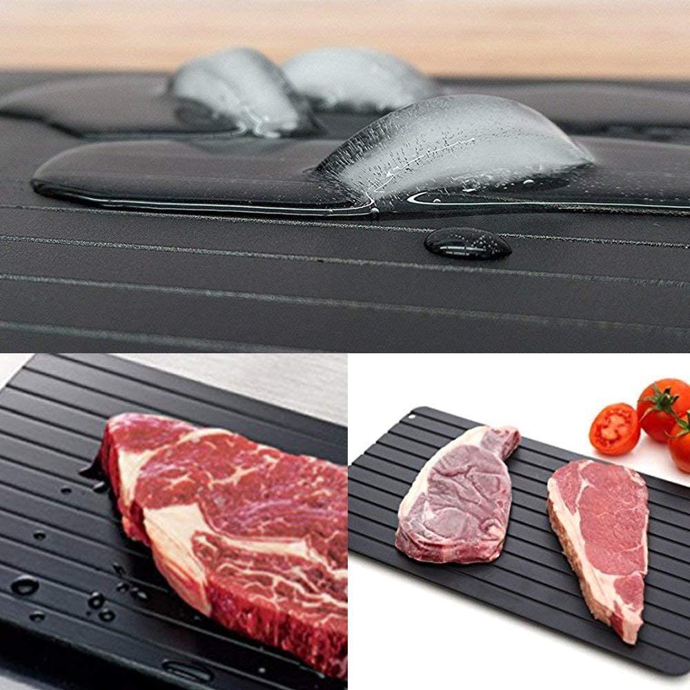 [COD] Pencair Daging Beku Defrosting Magic Fast Tray Plate Alas Pencair Ayam Ikan Sapi Thawing Plate