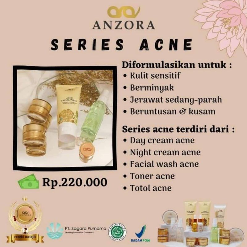 PAKET ANZORA ACNE