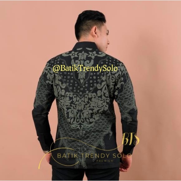 Hem  Kemeja Baju Batik Pria Cowok Laki Laki Slimfit Full Lapis Furing Lengan Panjang Lengan Pendek Original Asli Batik Jumanta Solo Laweyan Size S M L Xl XXL Bahan Katun Premium  920