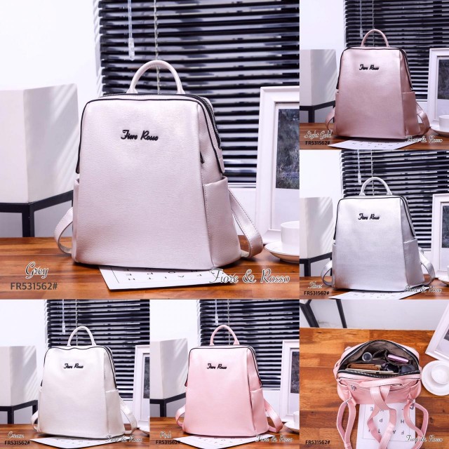 Tas Batam  FIORE & ROSSO Backpack Leather FR531562#