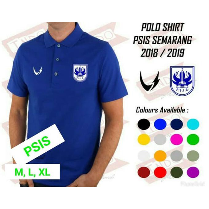 promo polo shirt psis semarang 2018/2019 grade ori terbaru