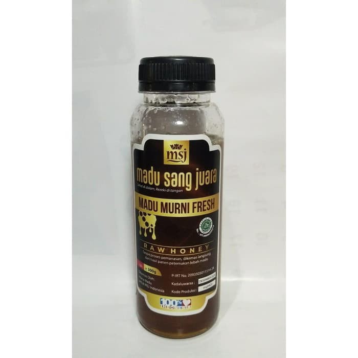 

Madu Murni Fresh MSJ Madu Sang Juara 300 gr
