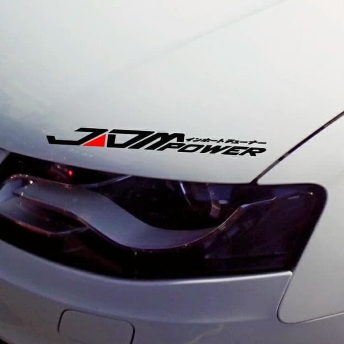 Stiker JDM POwer Cutting Sticker JDM power