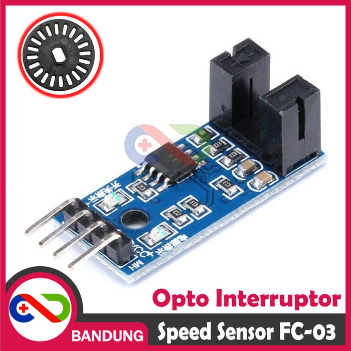 FC-03 IR INFRARED SPEED KECEPATAN SENSOR PHOTO OPTO INTERRUPTOR